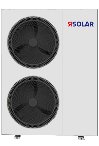 Инверторный тепловой насос воздух-вода отопл./охл.+гор.вода  ЯSOLAR-W060/380V. Мощность нагрева - 23 кВт