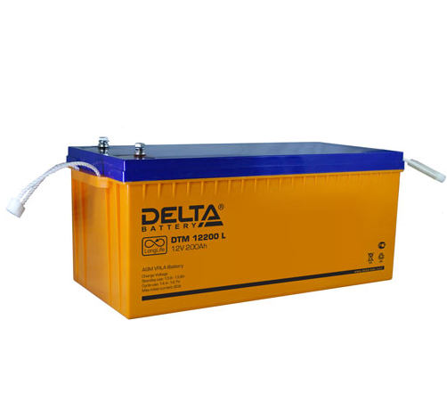 Аккумуляторная батарея Delta DTM L 12-200 (AGM)
