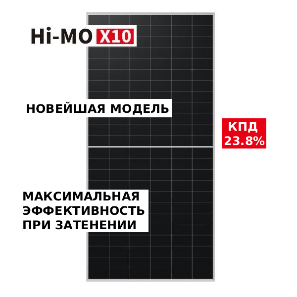 Солнечный модуль Longi 645 Hi-MO X10