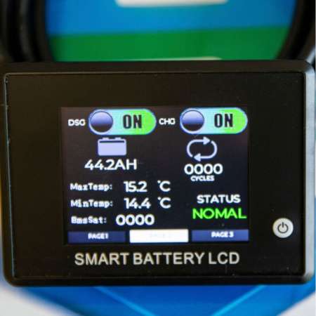 LITJET SMART LiFePO4 аккумулятор тяговый 36V 100Ah 3840Wh w Monitor