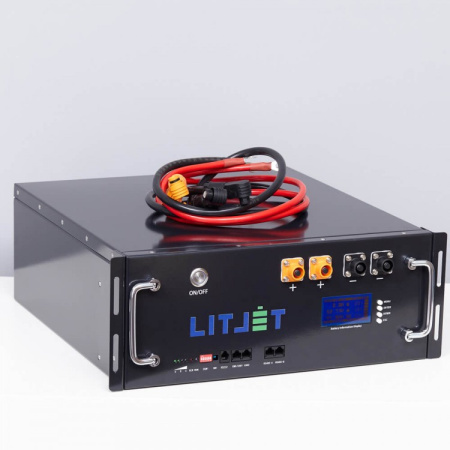 LITJET SMART LiFePO4 аккумулятор тяговый ( rack 19' ) 51,2V 100Ah 5kWh